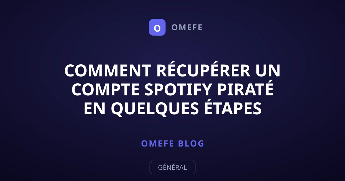 Comment récupérer un compte Spotify piraté en quelques étapes